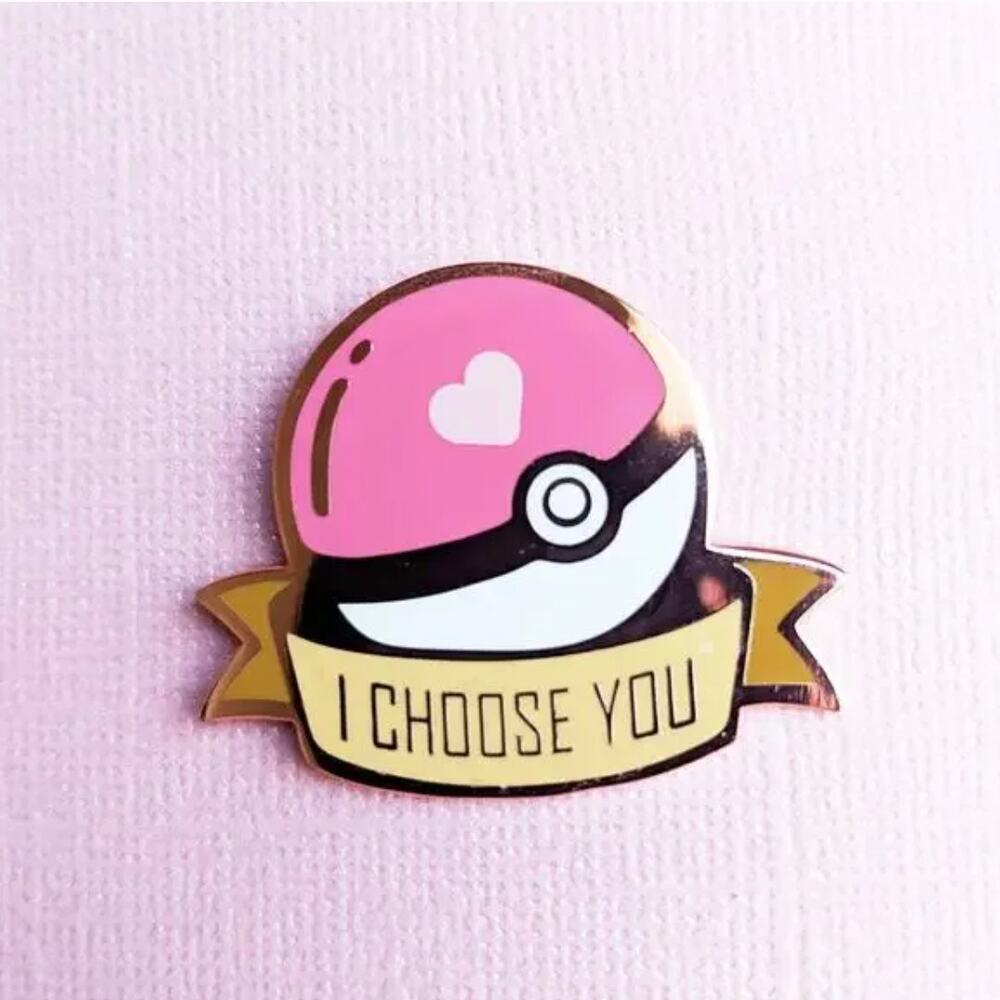 Pokemon Elf Ball I Choose You Hard Enamel Pins 11-2